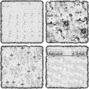 grunge doku arkaplanı, soyut doku seti ve eski beton duvarın arka planı 