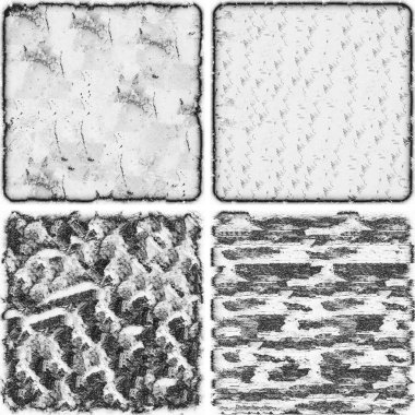 grunge doku arkaplanı, soyut doku seti ve eski beton duvarın arka planı 