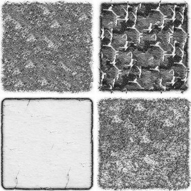 grunge doku arkaplanı, soyut doku seti ve eski beton duvarın arka planı 