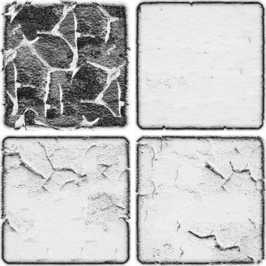 grunge doku arkaplanı, soyut doku seti ve eski beton duvarın arka planı 