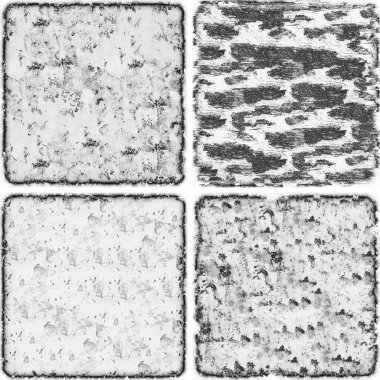 grunge doku arkaplanı, soyut doku seti ve eski beton duvarın arka planı 