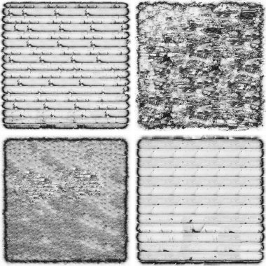 grunge doku arkaplanı, soyut doku seti ve eski beton duvarın arka planı 