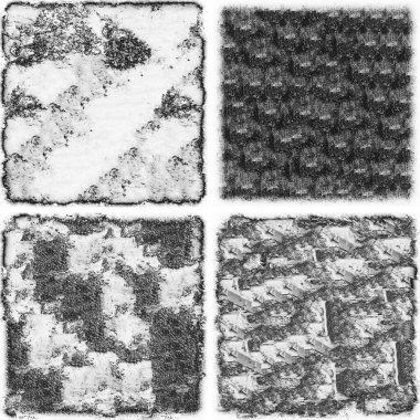 grunge doku arkaplanı, soyut doku seti ve eski beton duvarın arka planı 