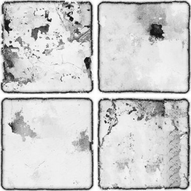 grunge doku arkaplanı, soyut doku seti ve eski beton duvarın arka planı 