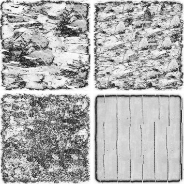 grunge doku arkaplanı, soyut doku seti ve eski beton duvarın arka planı 