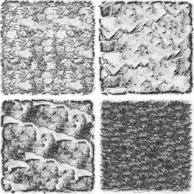 grunge doku arkaplanı, soyut doku seti ve eski beton duvarın arka planı 