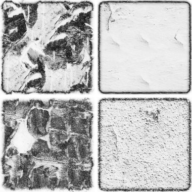grunge doku arkaplanı, soyut doku seti ve eski beton duvarın arka planı 