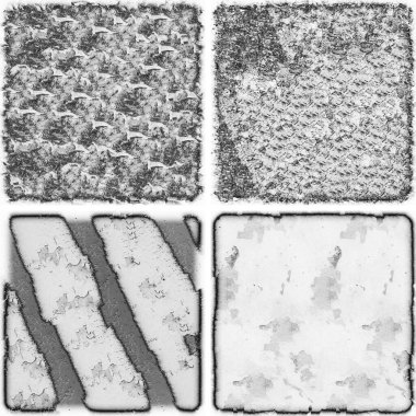 grunge doku arkaplanı, soyut doku seti ve eski beton duvarın arka planı 