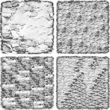 grunge doku arkaplanı, soyut doku seti ve eski beton duvarın arka planı 