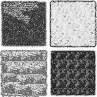 grunge doku arkaplanı, soyut doku seti ve eski beton duvarın arka planı 