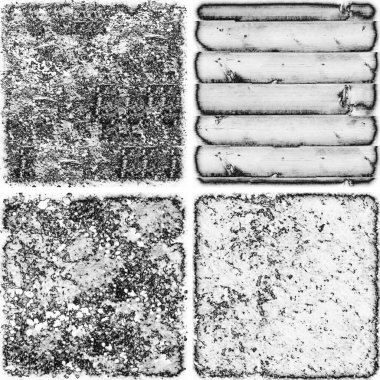 grunge doku arkaplanı, soyut doku seti ve eski beton duvarın arka planı 