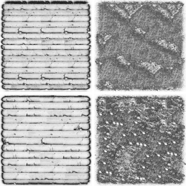 grunge doku arkaplanı, soyut doku seti ve eski beton duvarın arka planı 