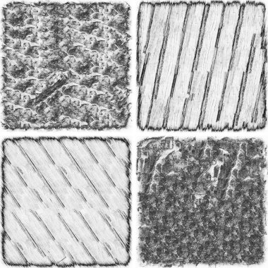 grunge doku arkaplanı, soyut doku seti ve eski beton duvarın arka planı 