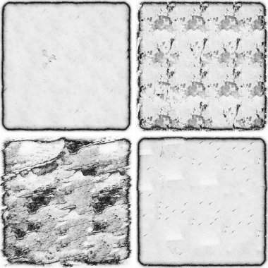 grunge doku arkaplanı, soyut doku seti ve eski beton duvarın arka planı 