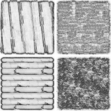 grunge doku arkaplanı, soyut doku seti ve eski beton duvarın arka planı 