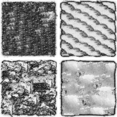 grunge doku arkaplanı, soyut doku seti ve eski beton duvarın arka planı 