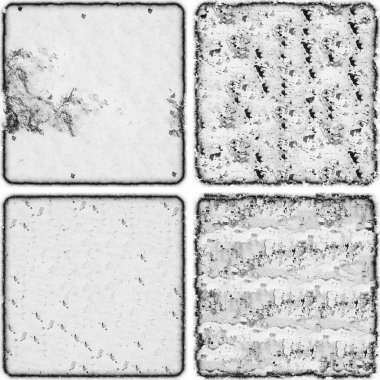 grunge doku arkaplanı, soyut doku seti ve eski beton duvarın arka planı 