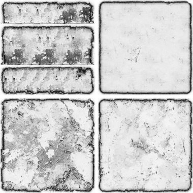 grunge doku arkaplanı, soyut doku seti ve eski beton duvarın arka planı 