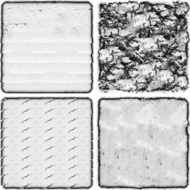 grunge doku arkaplanı, soyut doku seti ve eski beton duvarın arka planı 