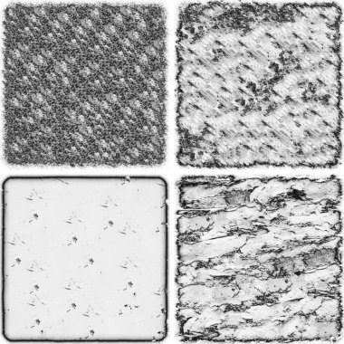 grunge doku arkaplanı, soyut doku seti ve eski beton duvarın arka planı 