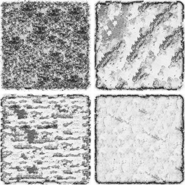 grunge doku arkaplanı, soyut doku seti ve eski beton duvarın arka planı 