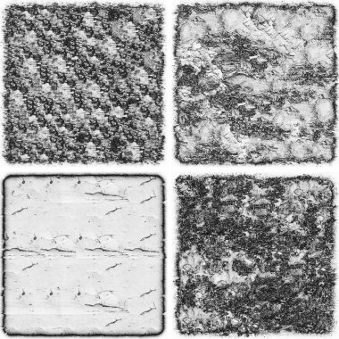 grunge doku arkaplanı, soyut doku seti ve eski beton duvarın arka planı 