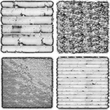 grunge doku arkaplanı, soyut doku seti ve eski beton duvarın arka planı 