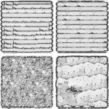 grunge doku arkaplanı, soyut doku seti ve eski beton duvarın arka planı 