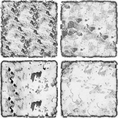grunge doku arkaplanı, soyut doku seti ve eski beton duvarın arka planı 