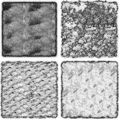 grunge doku arkaplanı, soyut doku seti ve eski beton duvarın arka planı 