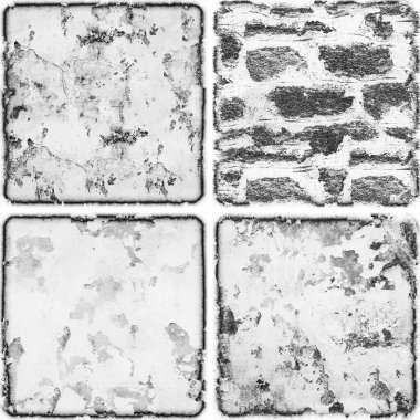 grunge doku arkaplanı, soyut doku seti ve eski beton duvarın arka planı 