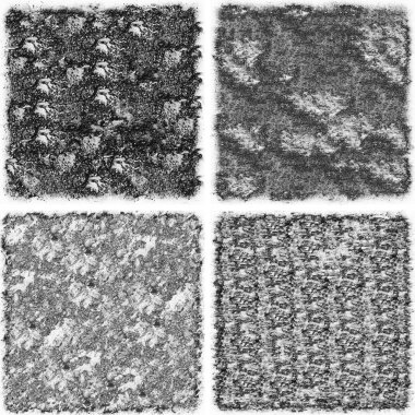 grunge doku arkaplanı, soyut doku seti ve eski beton duvarın arka planı 