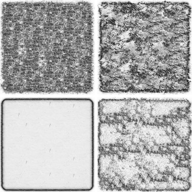 grunge doku arkaplanı, soyut doku seti ve eski beton duvarın arka planı 