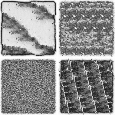 grunge doku arkaplanı, soyut doku seti ve eski beton duvarın arka planı 