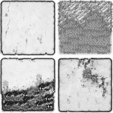 grunge doku arkaplanı, soyut doku seti ve eski beton duvarın arka planı 