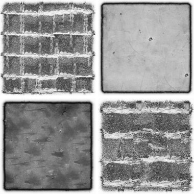 grunge doku arkaplanı, soyut doku seti ve eski beton duvarın arka planı 