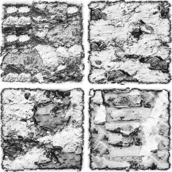 Гранж Текстура Фона Набор Абстрактной Текстуры Фон Старой Бетонной Стены — стоковое фото