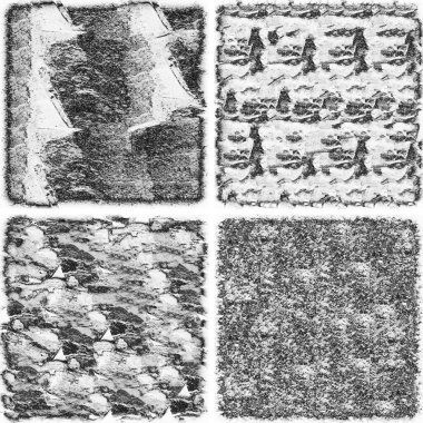 grunge doku arkaplanı, soyut doku seti ve eski beton duvarın arka planı 