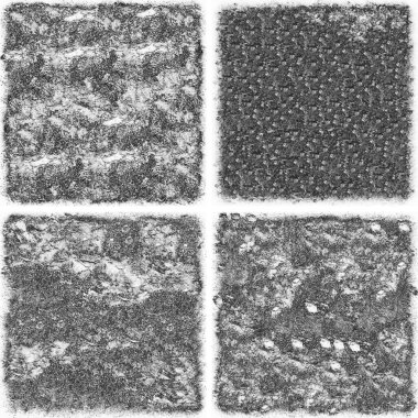 grunge doku arkaplanı, soyut doku seti ve eski beton duvarın arka planı 