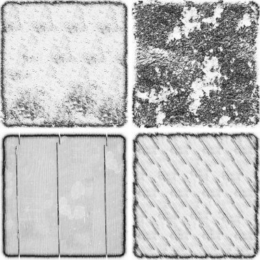 grunge doku arkaplanı, soyut doku seti ve eski beton duvarın arka planı 