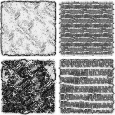 grunge doku arkaplanı, soyut doku seti ve eski beton duvarın arka planı 