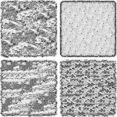 grunge doku arkaplanı, soyut doku seti ve eski beton duvarın arka planı 