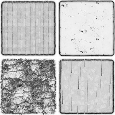 grunge doku arkaplanı, soyut doku seti ve eski beton duvarın arka planı 