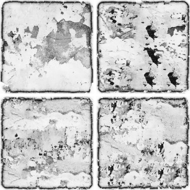 grunge doku arkaplanı, soyut doku seti ve eski beton duvarın arka planı 