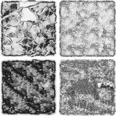 grunge doku arkaplanı, soyut doku seti ve eski beton duvarın arka planı 