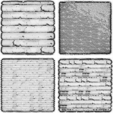 grunge doku arkaplanı, soyut doku seti ve eski beton duvarın arka planı 