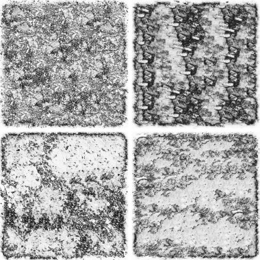 grunge doku arkaplanı, soyut doku seti ve eski beton duvarın arka planı 