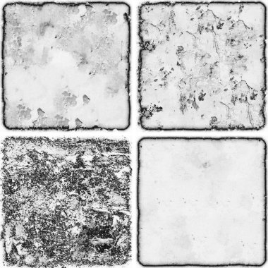 grunge doku arkaplanı, soyut doku seti ve eski beton duvarın arka planı 