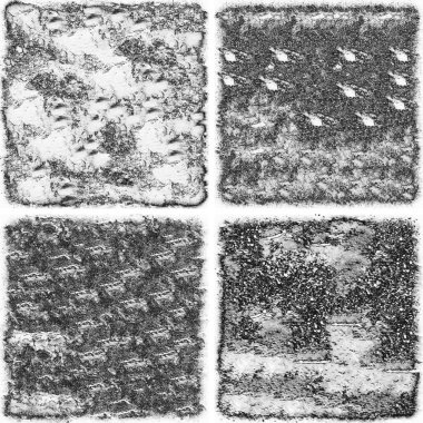 grunge doku arkaplanı, soyut doku seti ve eski beton duvarın arka planı 