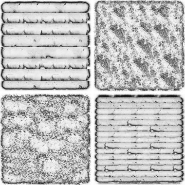 grunge doku arkaplanı, soyut doku seti ve eski beton duvarın arka planı 